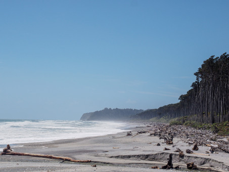 La plage Bruce Bay