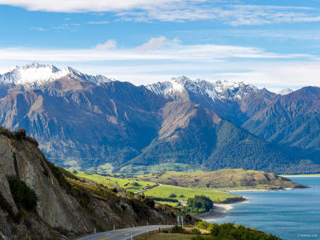 L'arrivée sur Wanaka