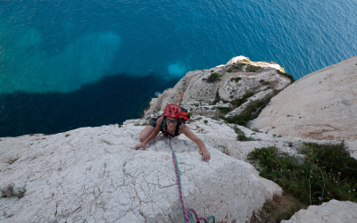 Escalade dans les Calanques: Le couchant