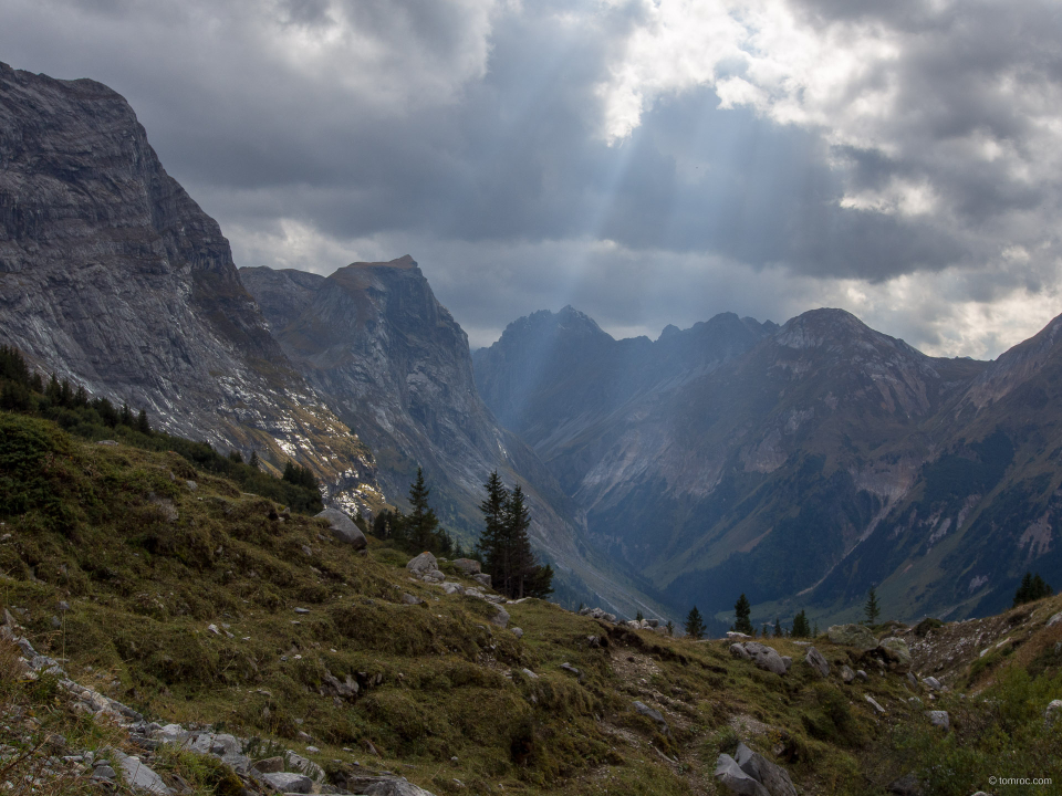 A la montée au col de la Vanoise