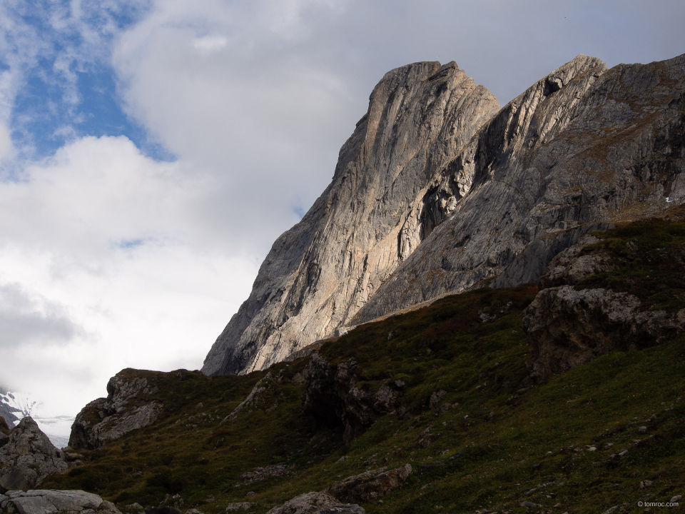 La face nord de l'Aiguille