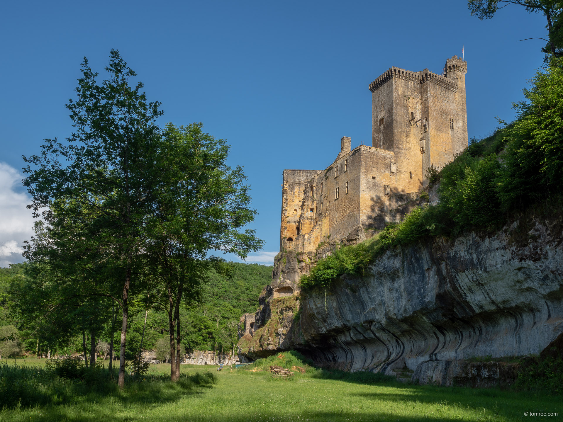 Château de Commarque, en Dordogne